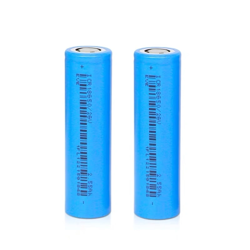 18650 3.7V 2550mAh Ncm Cell Battery for Electrical Tools/Electric Car