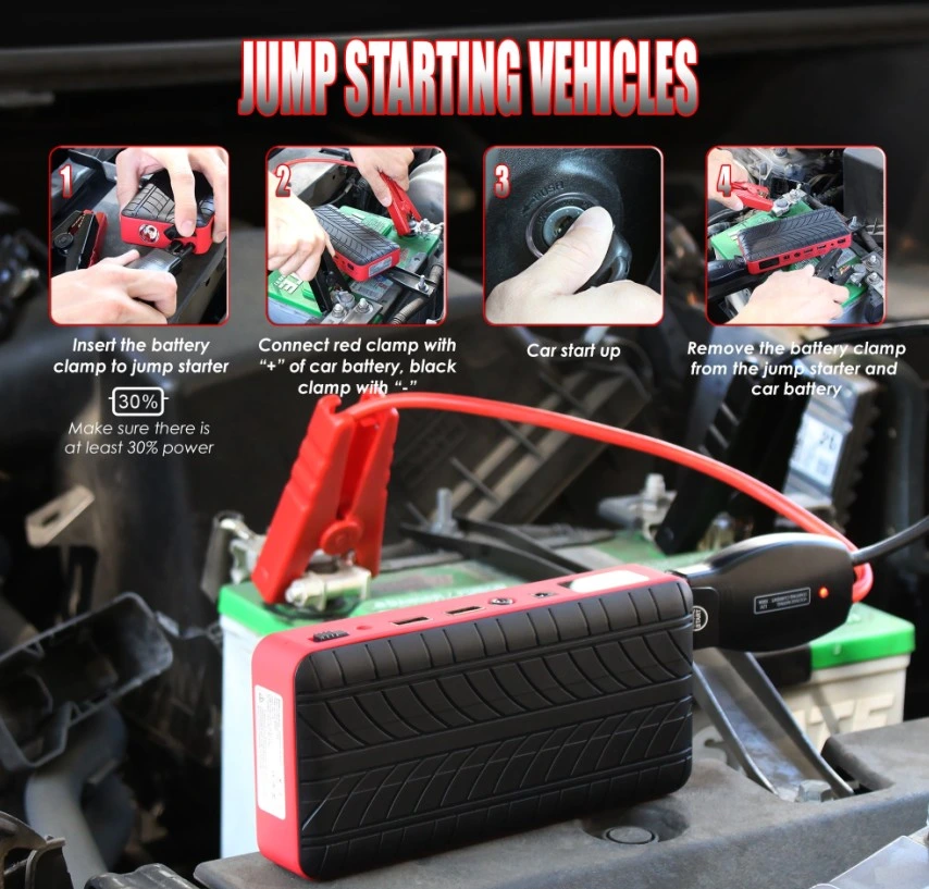 10000mAh Emergency Portable Car Jump Starter