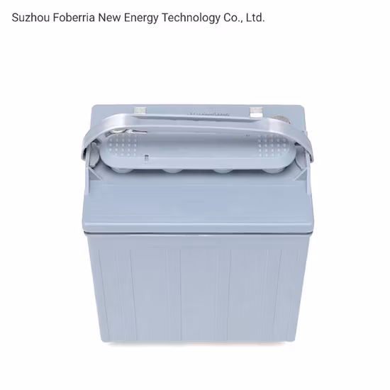 Batteria a secco a ciclo profondo con stoccaggio a secco da 6 V/245 Ah, batteria al piombo EV per auto da golf a ciclo profondo ad alta temperatura
