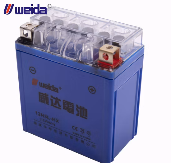 Batteria per moto 12n3/12V3ah/batteria ad alte prestazioni/batteria al piombo/batteria per sport motoristici